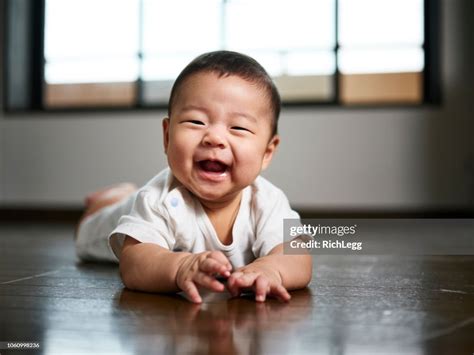Japanese Baby Six Months Old High Res Stock Photo Getty Images