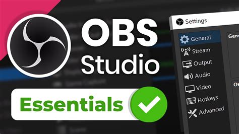 OBS Studio Essentials Live Streaming Beginner S Guide YouTube