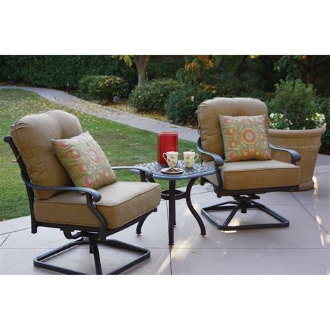 This video shows me assembling two patio chairs. 15 Inspirations of Patio Rocking Swivel Chairs