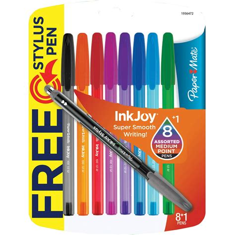paper mate inkjoy 100 ink pens assorted colors 8pk 1