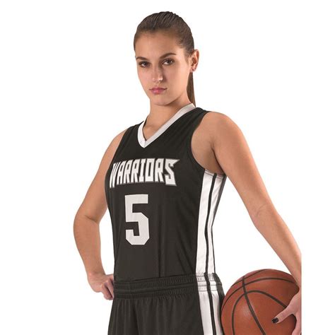 Promotional Womens Single Ply Basketball Jersey A00133 Personalized