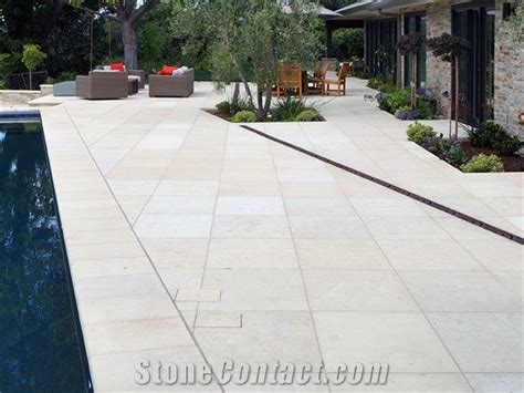 Silverdale Cut Stone Coping And Pool Terrace Paving From