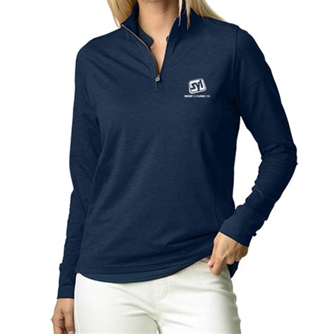 With maximum performance capabilities in a lightweight fabric, this vansport™ women's activewear pullover is perfect for the golf. Women's Vansport™ Zen Pullover - Show Your Logo