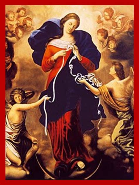 Historia De La Virgen Desatanudos De La Obra De Las Doctrinas Heréticas