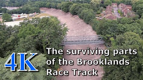 The Surviving Parts Of The Brooklands Race Track June 2017 From Above