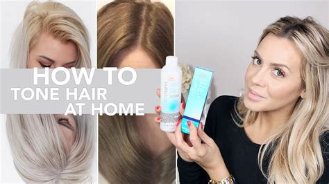 How To Professionally Tone Hair At Home Youtube Tone Hair At Home