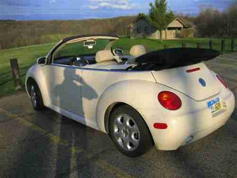 Sell Used 2003 Volkswagen Beetle Gls Convertible 2 Door 20l In Akron