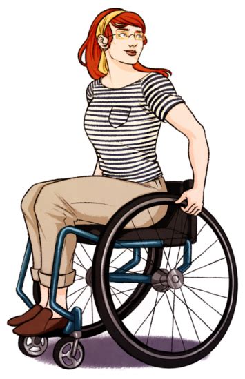 Illustrating Wheelchairs Wheelchair Illustration Wheelchair Women