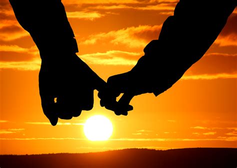 Pair Sunset Mood Love Lovers Romance Romantic Clean Public Domain
