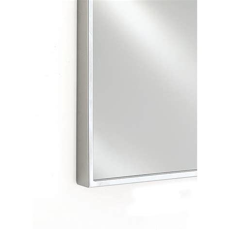 Shop for chrome mirror bathroom online at target. Afina Urban Steel 24 in. x 36 in. Polished Chrome Wall ...