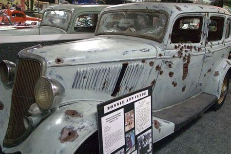 Bonnie And Clydes Car Was Riddled With 167 Bullets In Less Than 20