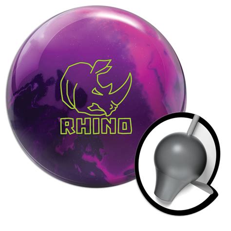 Brunswick Rhino Bowling Ball Magentapurplenavy Free Shipping