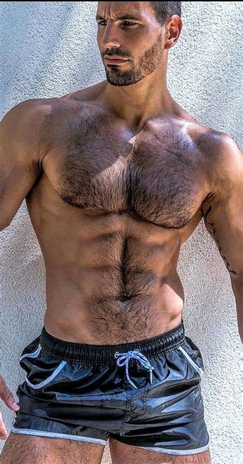 Hairy Muscular Men Hairy Hunks Hairy Men Hot Guys Outfits Hombre Hot Men Bodies Hommes Sexy