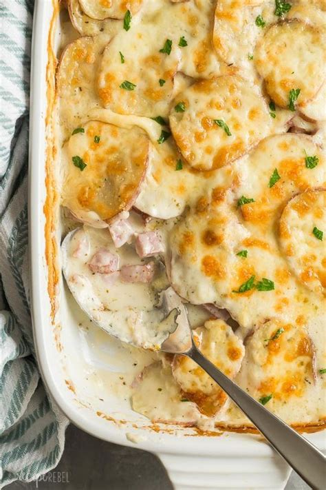 We're not above slapping a few slices on sandwich bread with a little mayo and calling it a day…but we can all do better than presenting 21 leftover pork chop recipes to clean out your refrigerator (that still taste totally gourmet). Cheesy Casseroles That Will Get You Hooked | Leftover ham recipes, Scalloped potatoes and ham ...
