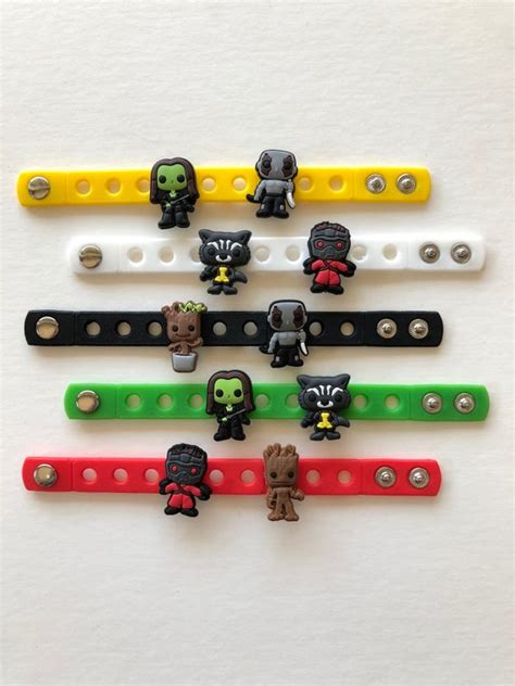 Guardians Of The Galaxy Party Favor Charm Bracelets Etsy
