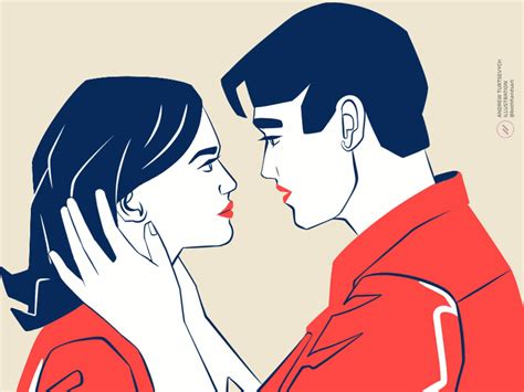 The Kiss Animated By Andrew Turtsevych On Dribbble