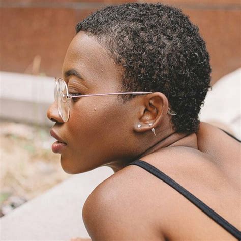 It is definitely one of the classy african hairstyles. Short Natural African American Hairstyles | African ...