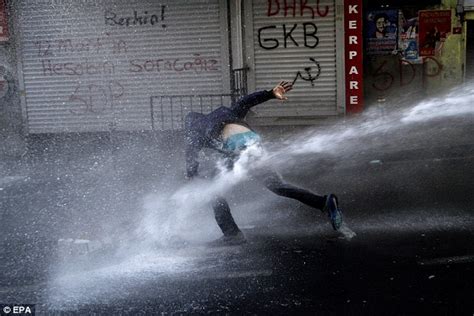 Police Clash With Protesters In Istanbul As Turkish Prime Minister