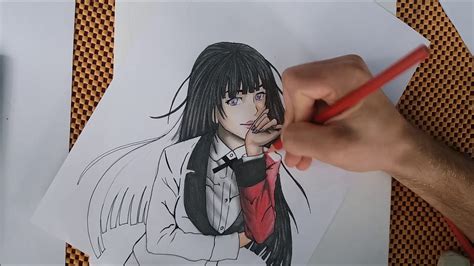 Kakegurui Yumeko Drawing If Your Goal Is To Become A Real Mangaka And