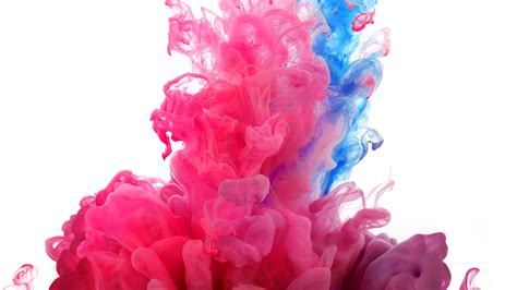 Colorful Smoke On White Background Wallpapers And Images
