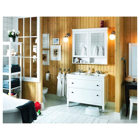Base cabinet with doors and drawer, white. HEMNES Mirror cabinet with 2 doors - white - IKEA