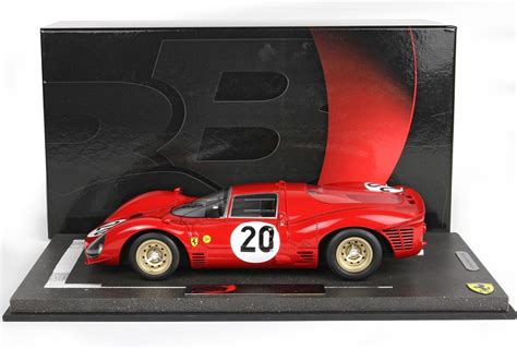 On the track ferrari's dominance was as big as ever both in the prototype and gt class, but across the atlantic ocean a scheme was designed to break the scuderia's stronghold. Collector Studio - Fine Automotive Memorabilia - 1/18 1966 Ferrari 330 P3 #20 Le Mans