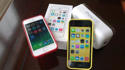 Apple Iphone 5s 5c Dual Unboxing Demo And Comparison Youtube