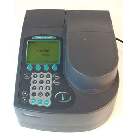 Thermo Scientific Genesys 10 Uv Scanning Uvvisible Spectrophotometer
