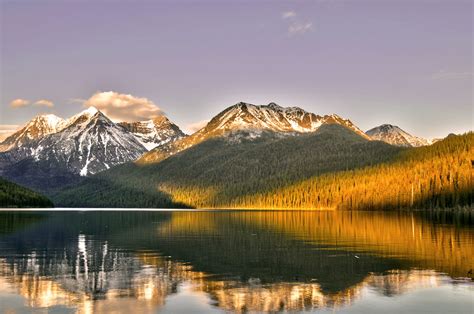 Quartz Lake Hdr Glacier National Park Jr Flickr