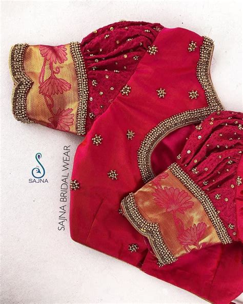 50 Pattu Saree Blouse Designs To Rock Your Desi Bridal Look Tikli