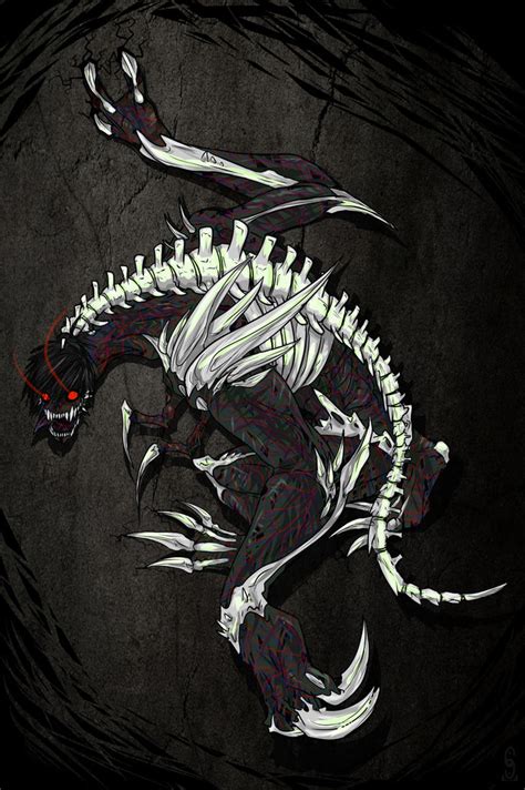 Skeleton Monster By 6geksuroll9 On Deviantart