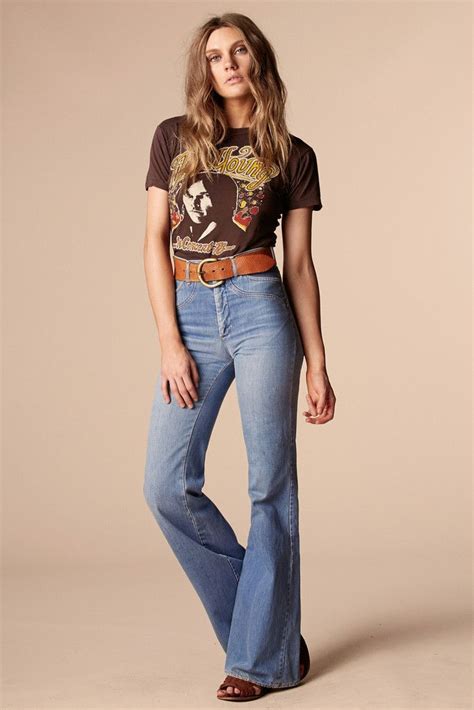 Resultado De Imagen Para Mujeres De Jeans Y Cinturones AÑos 70