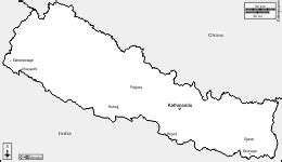 Nepal Free Maps Free Blank Maps Free Outline Maps Free Base Maps