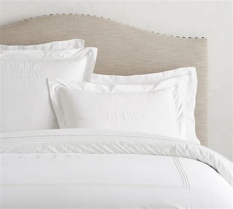 Grand Organic Duvet Cover Sham White Pottery Barn