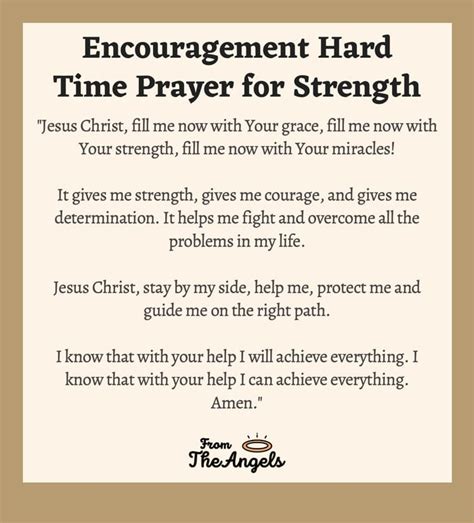 8 Prayers For Strength During Difficult Times With Images