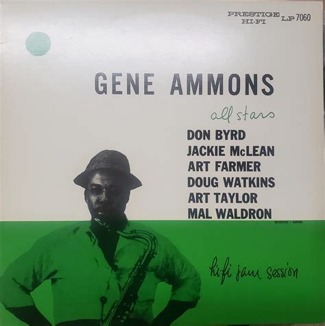 Gene Ammons All Stars Hi Fi Jam Session Lp 7060 Collectors Weekly