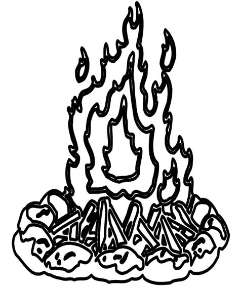 Bonfire 8 Coloring Page Free Printable Coloring Pages For Kids