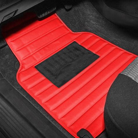 Fh Group Universal Leather Car Floor Mats For Car Suv Van Anti Slip