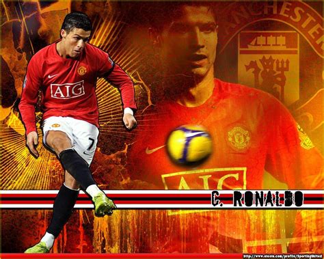 He spent his career with manchester united from 2003 to 2009 while scoring 84 goals in 196 appearances for the team. Cristiano Ronaldo Manchester United Wallpaper HD | Free ...