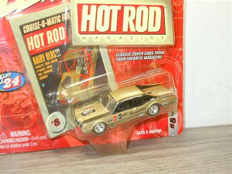 Oldsmobile Hurst Hairy Johnny Lightning Hot Rod Magazine In Box