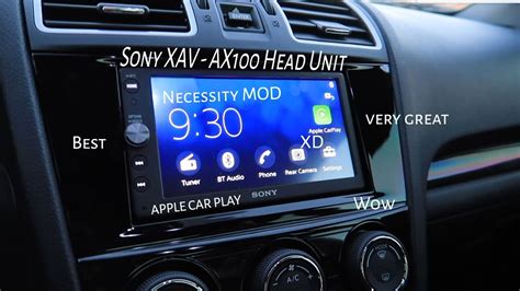 Subaru Wrx Sony Xav Ax100 Every Subaru Needs This Youtube