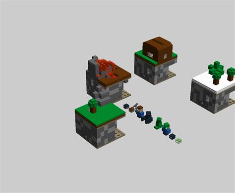 Lego Ideas Minecraft Micro World Ultra Zone