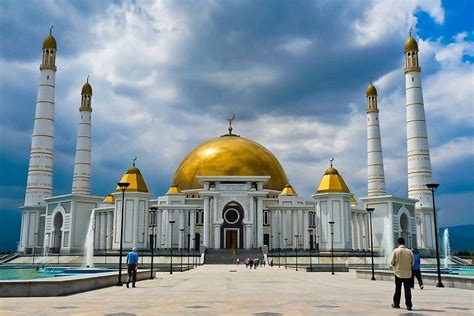 Gypjak Mosque Ashgabat Turkmenistan Urdu Naat Masjid Art And