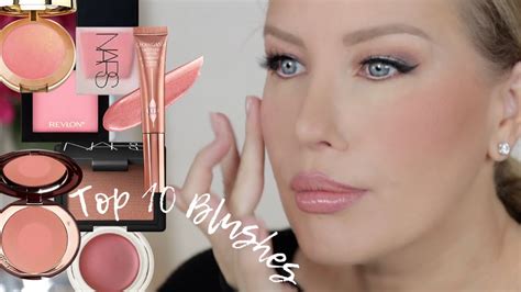 top 10 favorite blushes try on w swatches risa does makeup 2020 youtube