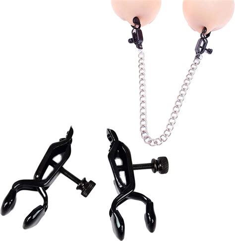 Nippelklemmen für Brustwarzen und Klitoris aus Metall Erotik