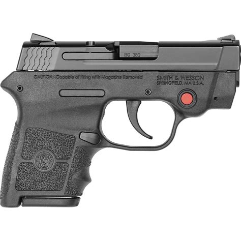Smith And Wesson Mandp Bodyguard Crimson Trace Red Laser 380 Acp Sub