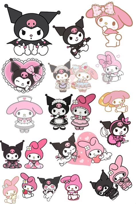 Куроми и Мелоди ️ Приглашения Hello Kitty Hello Kitty картинки