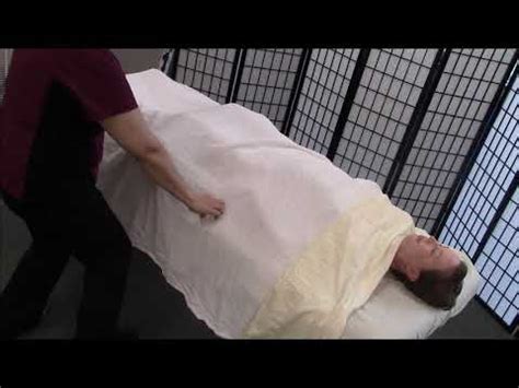 Draping For Massage Therapy YouTube