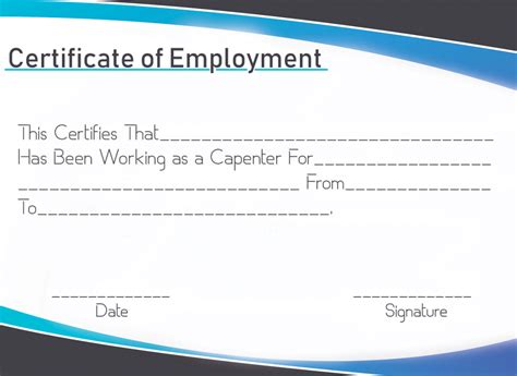 When writing a letter to verify employment, you'll need to be aware the possible impact on an employee's well. Free Sample Certificate Of Employment Template ...