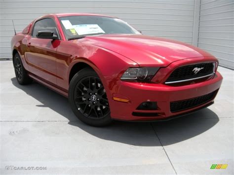 Ruby Red 2014 Ford Mustang V6 Coupe Exterior Photo 94716801